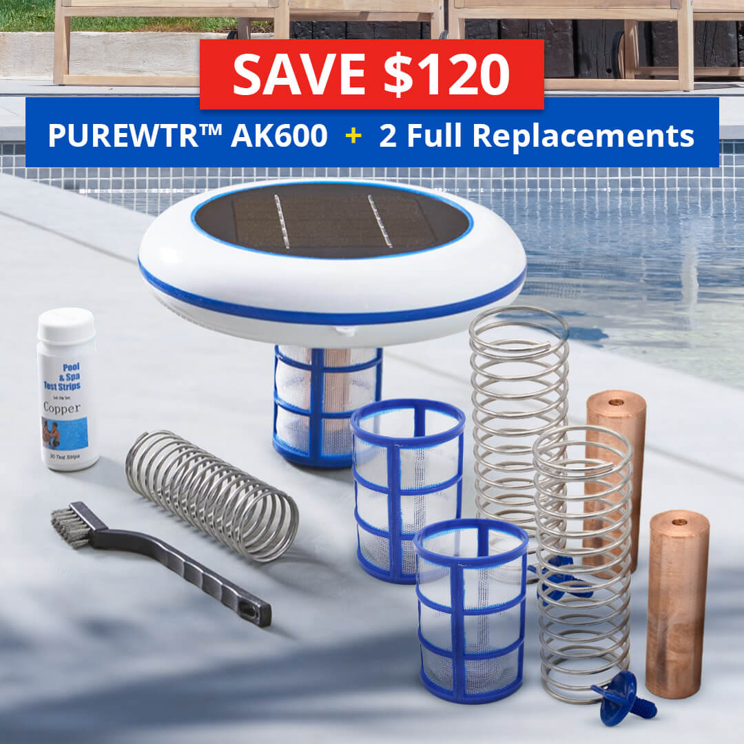 Solar Pool Ionizer + x2 FULL REPLACEMENT