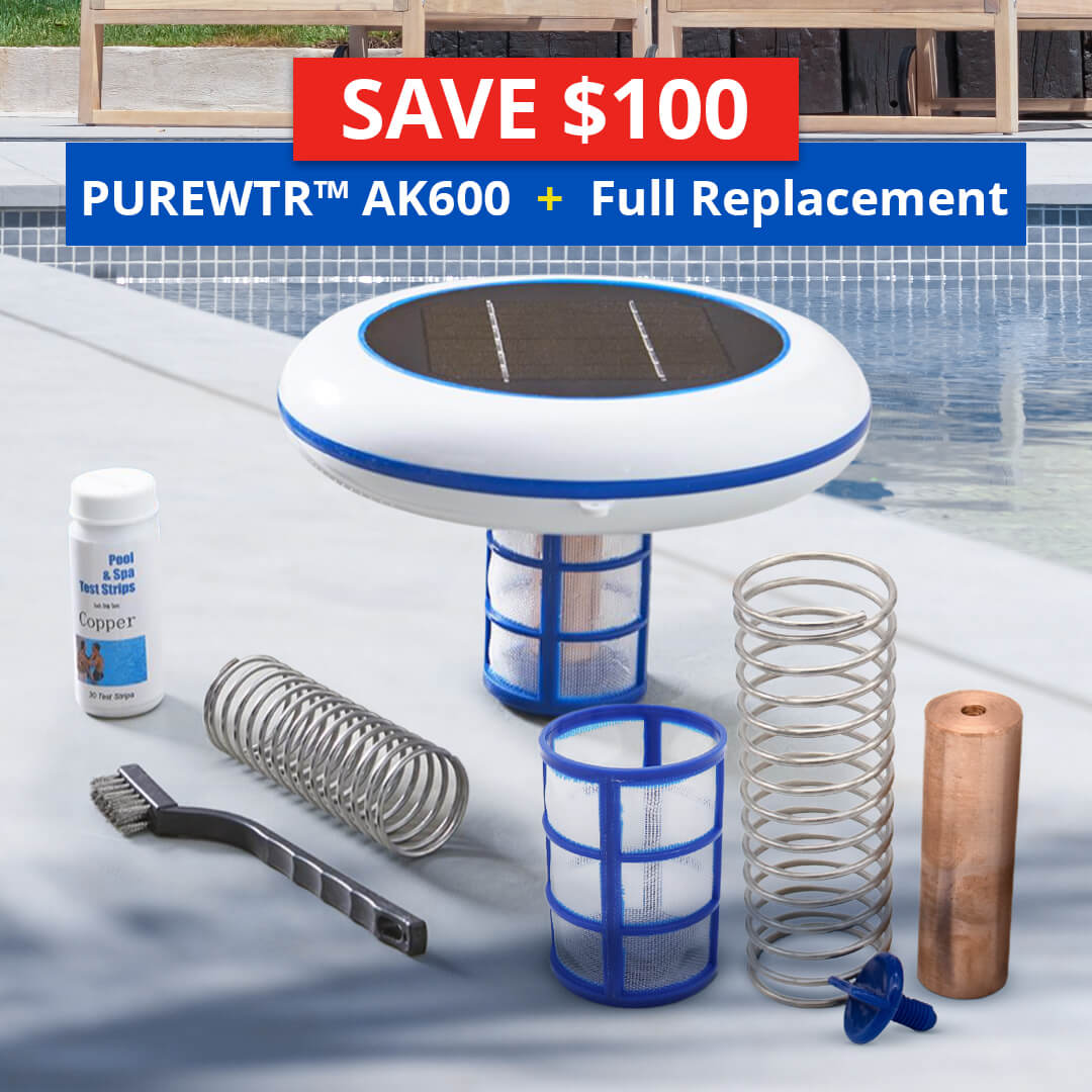 Solar Pool Ionizer + FULL REPLACEMENT